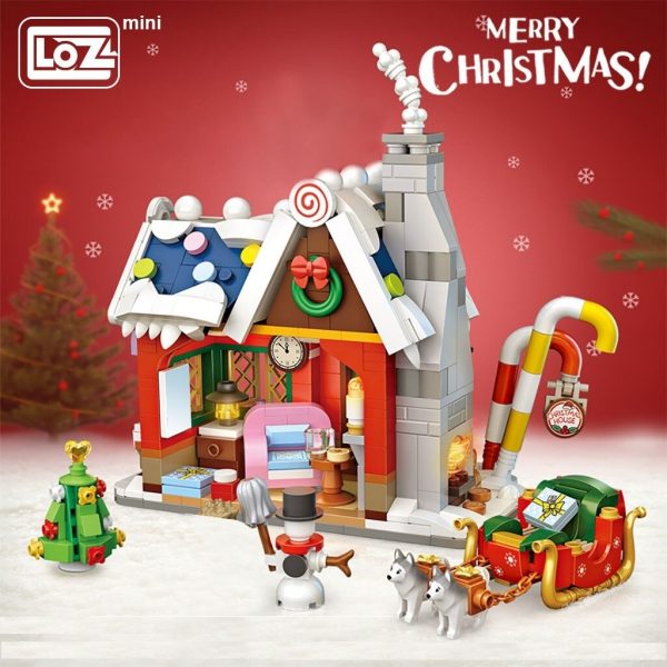 LOZ 1223 New Christmas House 1 - LOZ™ MINI BLOCKS