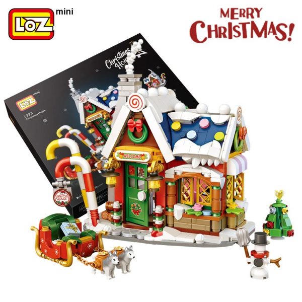 LOZ 1223 New Christmas House 2 - LOZ™ MINI BLOCKS