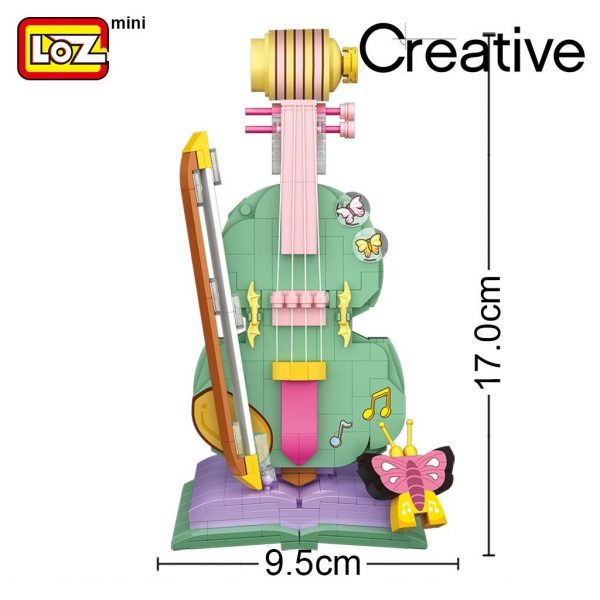 LOZ 4106 4107 Musical Instrument 1 - LOZ™ MINI BLOCKS