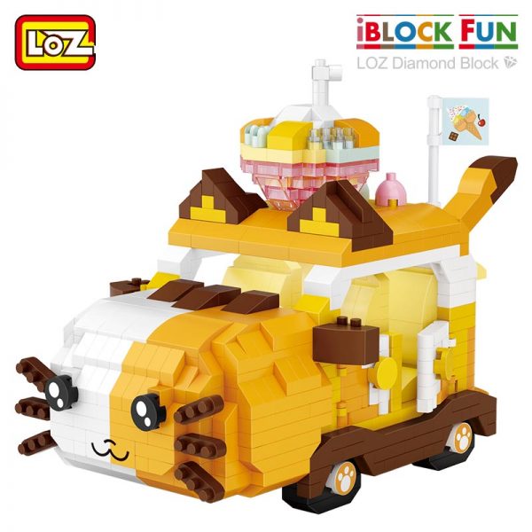 LOZ Diamond Blocks building blocks assembling toy puzzle micro diamonds assembling assembling cat car adult girl 1 - LOZ™ MINI BLOCKS