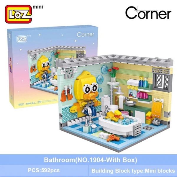 LOZ Mini Building Blocks Building Toy Plastic Assembled Children s Toy DIY Home Scene Model Corner 1.jpg 640x640 3 1 - LOZ™ MINI BLOCKS