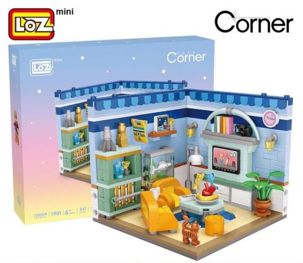 LOZ Mini Building Blocks Building Toy Plastic Assembled Children s Toy DIY Home Scene Model Corner 2.jpg 640x640 2 e1587735782258 - LOZ™ MINI BLOCKS