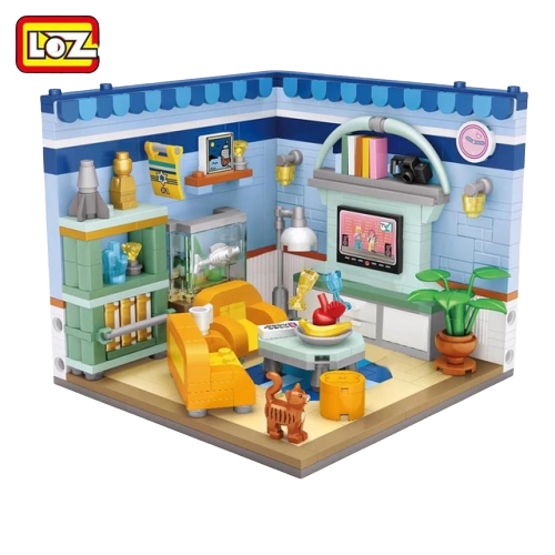 LOZ Mini Building Blocks Building Toy Plastic Assembled Children s Toy DIY Home Scene Model Corner removebg preview - LOZ™ MINI BLOCKS