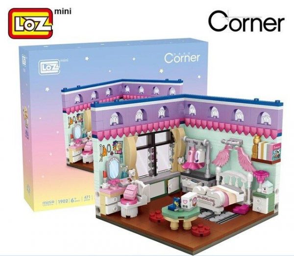 LOZ Mini Building Blocks Building Toy Plastic Assembled Children s Toy DIY Home Scene Model Corner.jpg 640x640 2 e1587736701974 - LOZ™ MINI BLOCKS