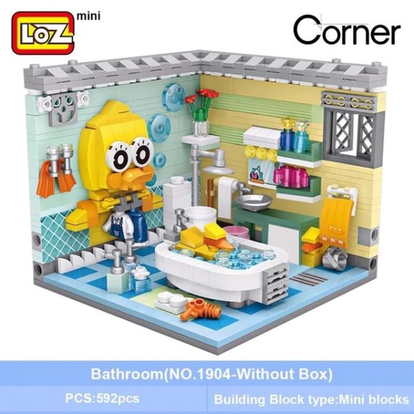 LOZ Mini Building Blocks Building Toy Plastic Assembled Children s Toy DIY Home Scene Model Corner.jpg 640x640 4 - LOZ™ MINI BLOCKS