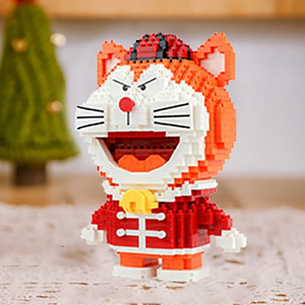 LP 200517 Anime Doraemon China Town Cat Robot Animal 3D Model DIY Mini Diamond Blocks Bricks 1 - LOZ™ MINI BLOCKS