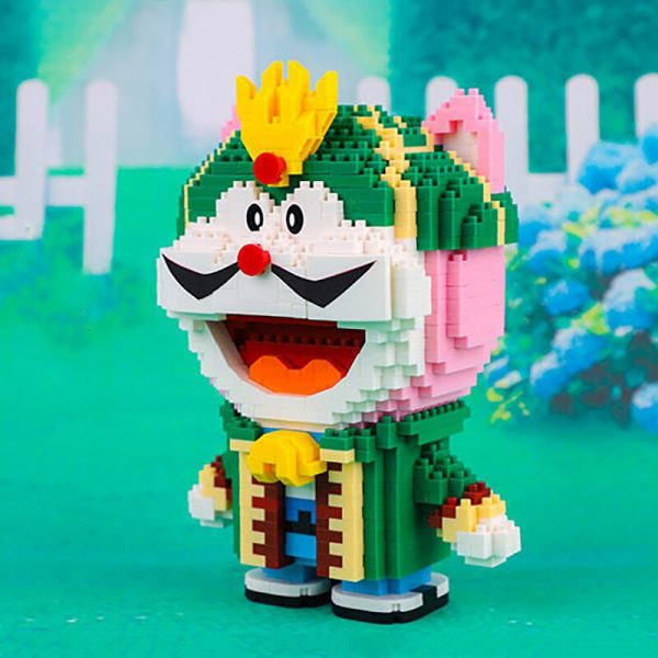 LP 200518 Anime Doraemon Saudi Arabia King Cat Animal 3D Model DIY Mini Diamond Blocks Bricks 2 - LOZ™ MINI BLOCKS