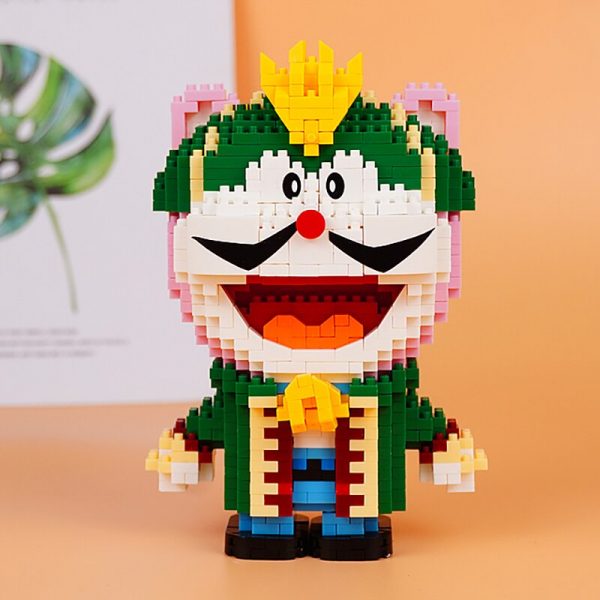 LP 200518 Anime Doraemon Saudi Arabia King Cat Animal 3D Model DIY Mini Diamond Blocks Bricks 4 - LOZ™ MINI BLOCKS