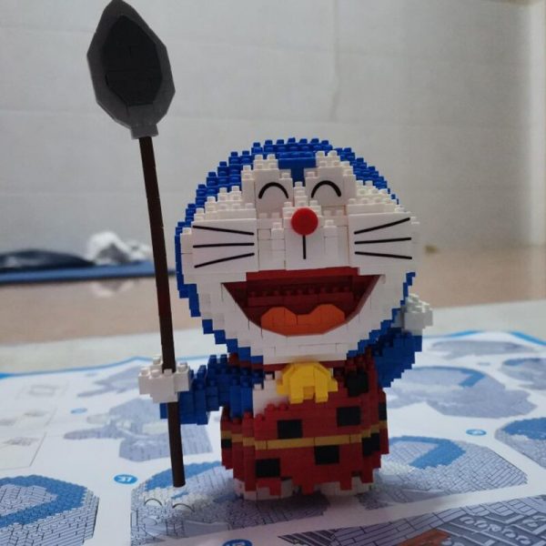 LP 200525 Anime Doraemon Wild Savage Cat Animal Pet 3D Model DIY Mini Diamond Blocks Bricks 3 - LOZ™ MINI BLOCKS