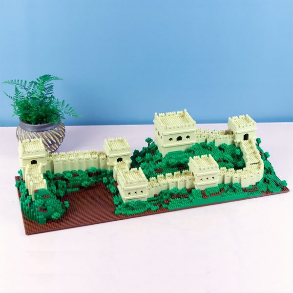 Lezi 8022 World Architecture China Great Wall Tree 3D Model DIY Mini Diamond Blocks Bricks Building 2 - LOZ™ MINI BLOCKS
