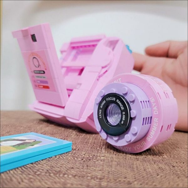Lin 00908 Digital Instant Camera Beauty Photo Rabbit Machine 3D Model DIY Mini Blocks Bricks Building 4 - LOZ™ MINI BLOCKS