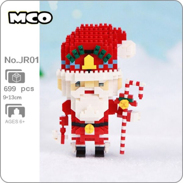 MCO Xmas Father Christmas Santa Claus Elk Reindeer Deer Animal DIY Mini Diamond Blocks Bricks Building 2.jpg 640x640 2 - LOZ™ MINI BLOCKS