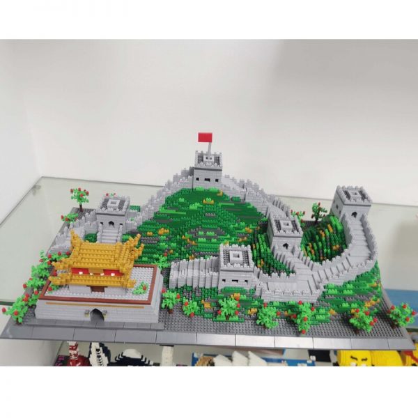 PZX 9924 World Architecture The Great Wall Tower Palace 3D Model DIY Mini Diamond Blocks Bricks 1 - LOZ™ MINI BLOCKS