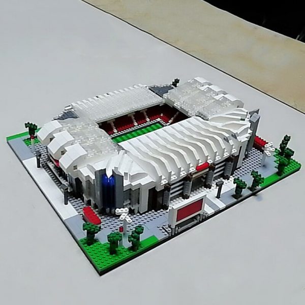 PZX World Architecture Football Old Trafford Stadium Soccer Field 3D Mini Diamond Blocks Bricks Building Toy 2 - LOZ™ MINI BLOCKS