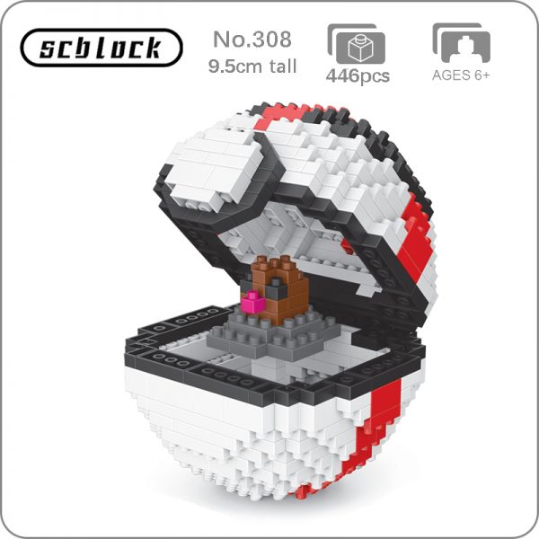 SC 308 Anime Pocket Monster Timer Ball Diglett Animal 3D Model DIY Mini Diamond Blocks Bricks - LOZ™ MINI BLOCKS