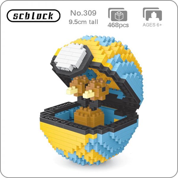 SC 309 Anime Pocket Monster Quick Ball Doduo Bird Animal Model DIY Mini Diamond Blocks Bricks - LOZ™ MINI BLOCKS