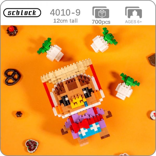 SC 4010 9 Game Animal Crossing Pig Daisy Mae 3D Model 700pcs DIY Mini Diamond Blocks - LOZ™ MINI BLOCKS