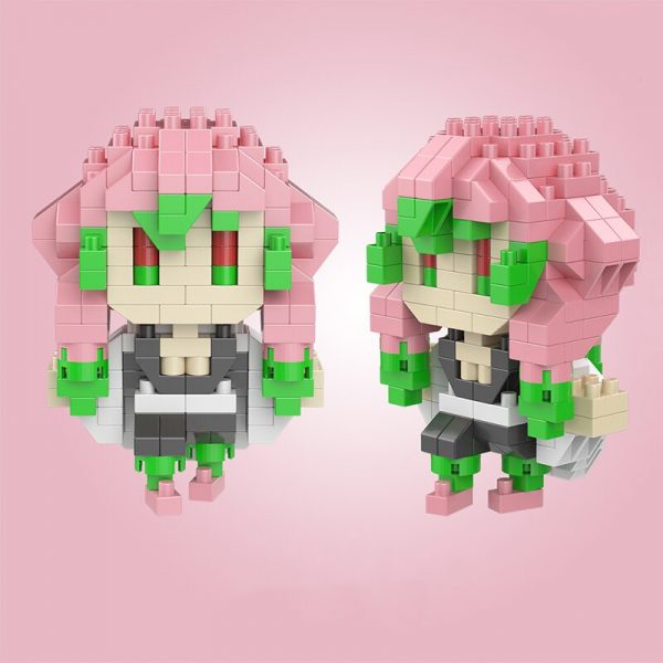 SC 4011 13 Anime Demon Slayer Kanroji Mitsuri Warrior Ninja Monster Mini Diamond Blocks Bricks Building 2 - LOZ™ MINI BLOCKS