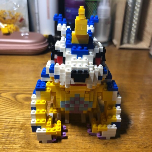 SC 5002 Anime Digimon Gabumon Digital Monster Wolf Animal 3D Model Mini Diamond Blocks Bricks Building 2 - LOZ™ MINI BLOCKS