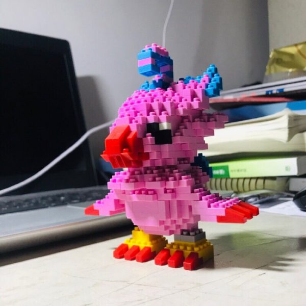 SC 5003 Anime Digimon Piyomon Digital Monster Bird Animal 3D Model Mini Diamond Blocks Bricks Building 2 - LOZ™ MINI BLOCKS