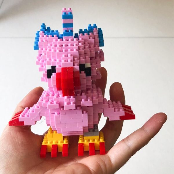 SC 5003 Anime Digimon Piyomon Digital Monster Bird Animal 3D Model Mini Diamond Blocks Bricks Building 3 - LOZ™ MINI BLOCKS