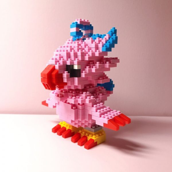 SC 5003 Anime Digimon Piyomon Digital Monster Bird Animal 3D Model Mini Diamond Blocks Bricks Building 4 - LOZ™ MINI BLOCKS