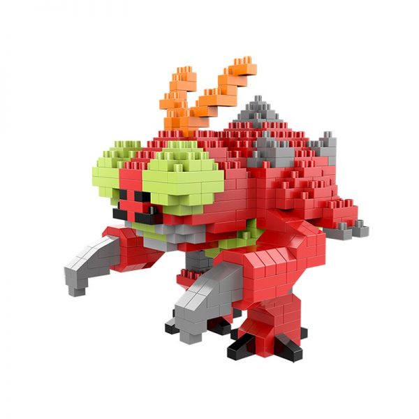 SC 5004 Anime Digimon Tentomon Digital Monster Beetle Animal Model Mini Diamond Blocks Bricks Building Toy 5 - LOZ™ MINI BLOCKS