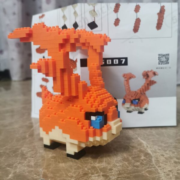 SC 5007 Anime Digimon Patamon Digital Monster Angel Animal Model DIY Mini Diamond Blocks Bricks Building 2 - LOZ™ MINI BLOCKS