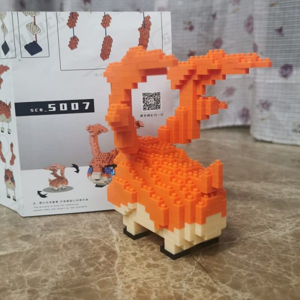 SC 5007 Anime Digimon Patamon Digital Monster Angel Animal Model DIY Mini Diamond Blocks Bricks Building 4 - LOZ™ MINI BLOCKS