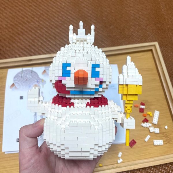 SC 7001 1 Snowman Ice Cream King Cartoon Christmas Doll Figure Model Mini Diamond Blocks Bricks 1 - LOZ™ MINI BLOCKS