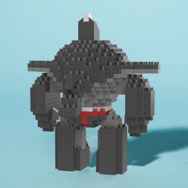 SC 8815 15 Anime B Robo Black Shark Chili Monster Insect Robot Model Mini Diamond Blocks 4 - LOZ™ MINI BLOCKS