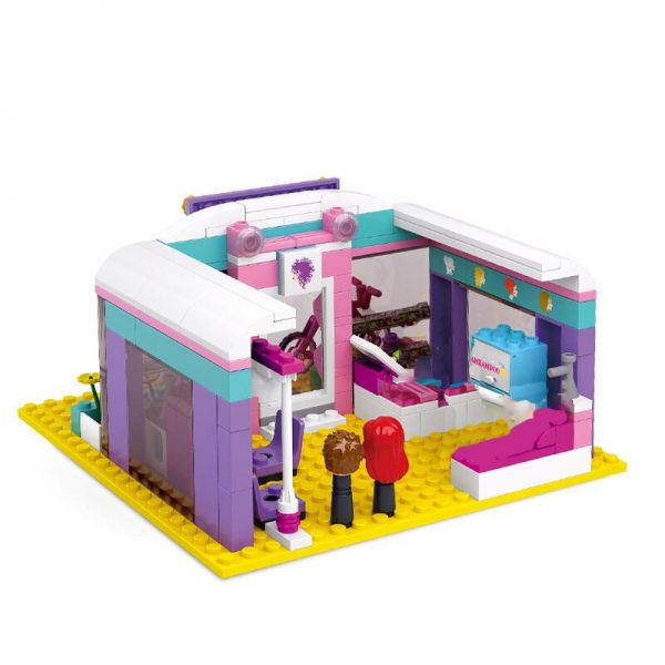 Sluban B0526 City Street Hair Beauty Salon Barber Shop Shampoo Dream Store Mini Blocks Bricks Building 1 - LOZ™ MINI BLOCKS