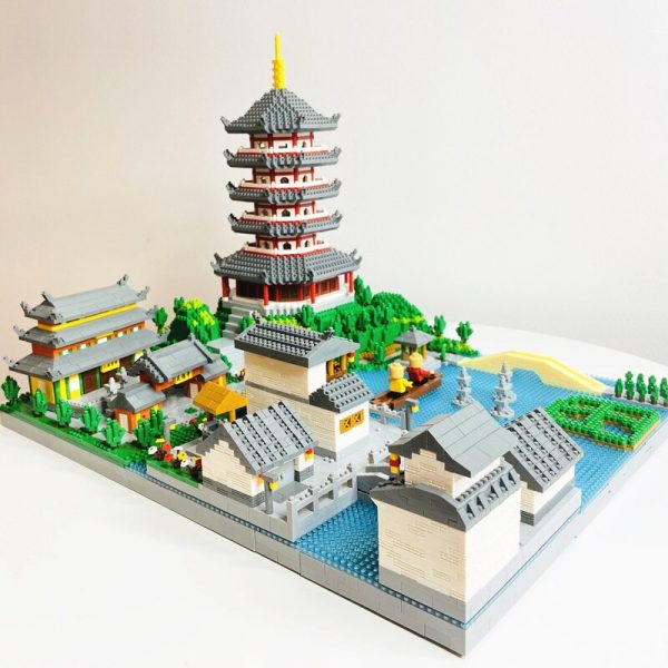 Weagle 2622 World Architecture West Lake Tower Temple Pagoda Ship 3D Mini Diamond Blocks Bricks Building 1 - LOZ™ MINI BLOCKS