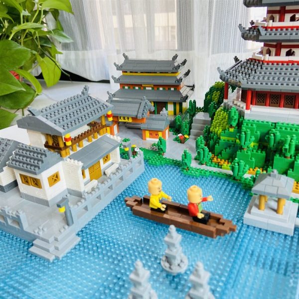 Weagle 2622 World Architecture West Lake Tower Temple Pagoda Ship 3D Mini Diamond Blocks Bricks Building 5 - LOZ™ MINI BLOCKS