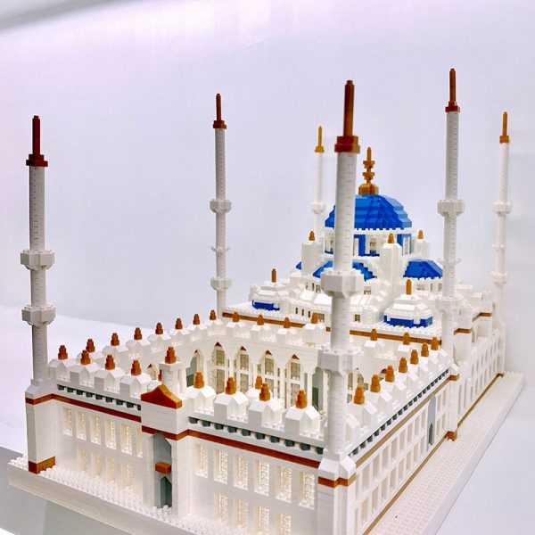 YZ World Architecture Romantic Turkey Dome Blue Mosque Church Castle Mini Diamond Blocks Bricks Building Toy 2 - LOZ™ MINI BLOCKS