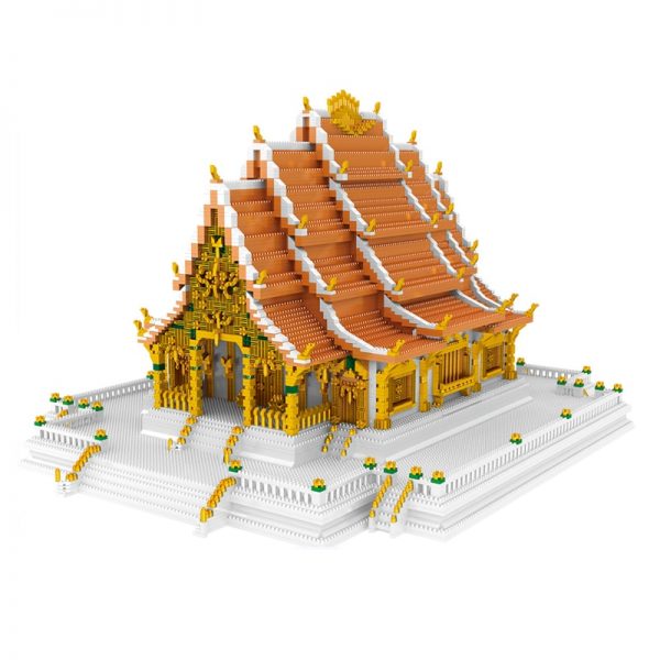 ZRK 7825 World Architecture Thailand Bangkok Grand Palace Model DIY Mini Diamond Blocks Bricks Building Toy 5 - LOZ™ MINI BLOCKS